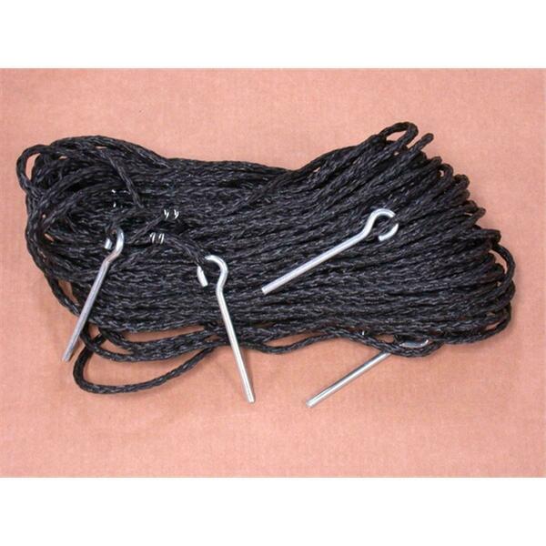 Home Court Black .25-inch rope Non-adjustable Grass Courtlines M25B